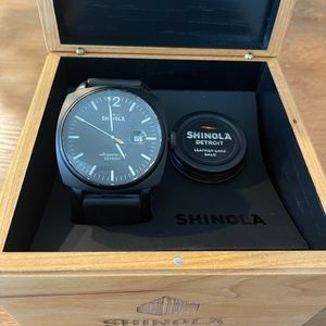 Shinola Brakeman Water Resistant Black